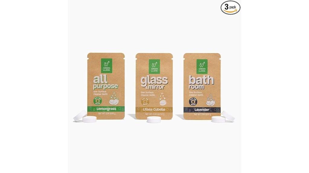 eco friendly refill tablet pack