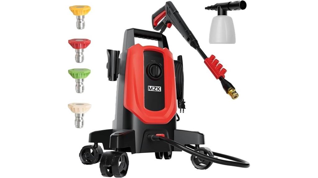 electric pressure washer 2600 psi