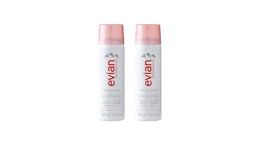 evian mineral facial spray