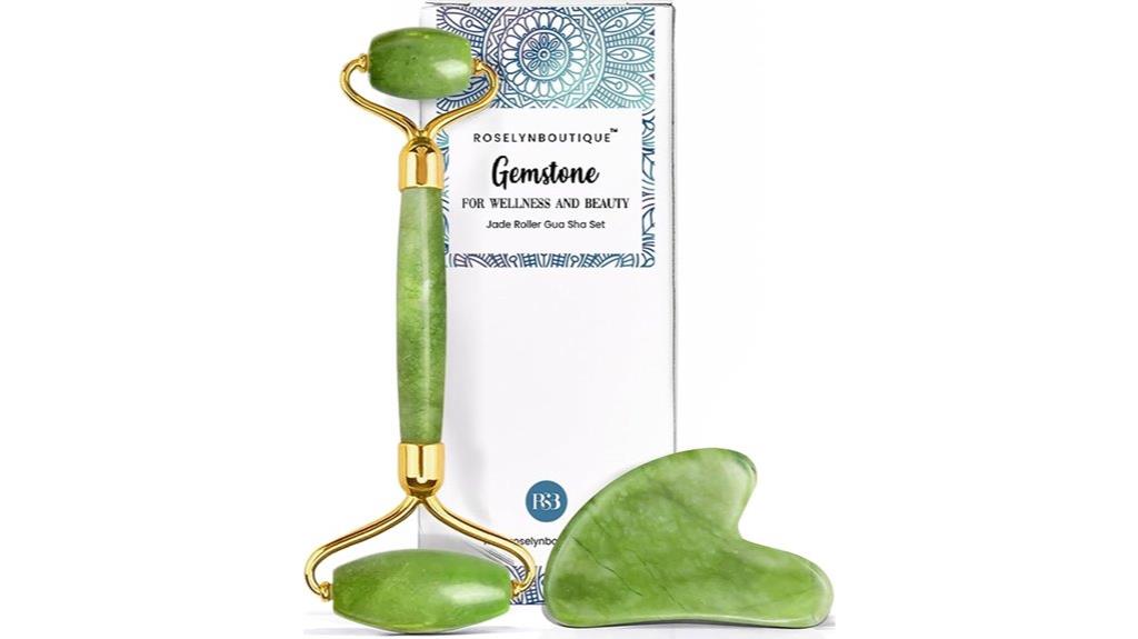 facial jade roller set