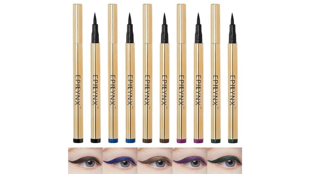 five shade waterproof eyeliner