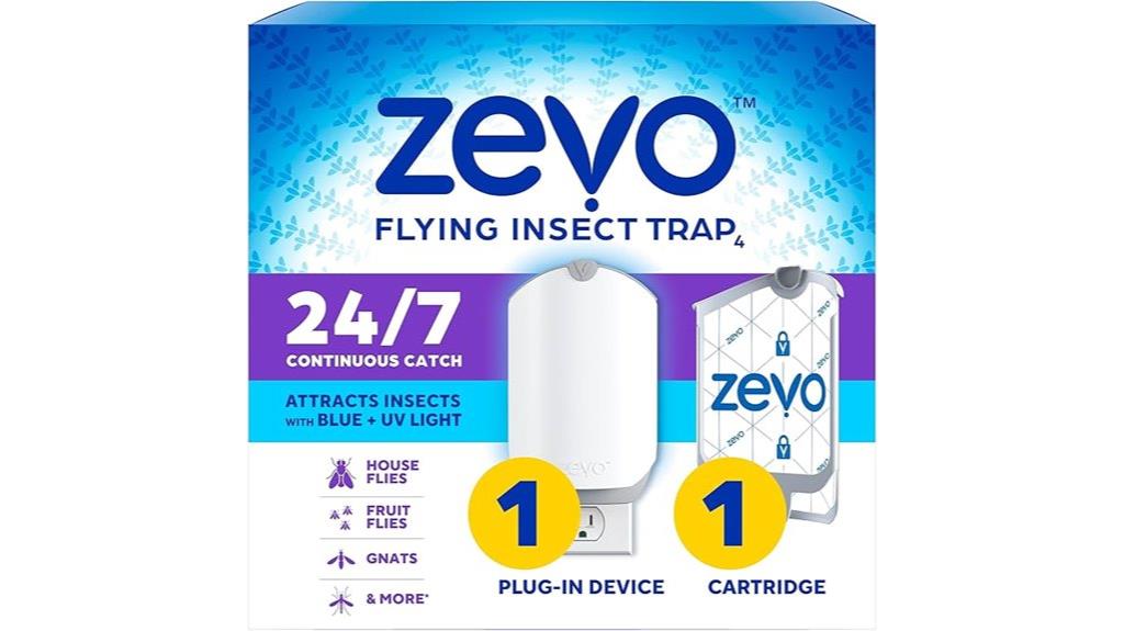 flying insect trap cartridge