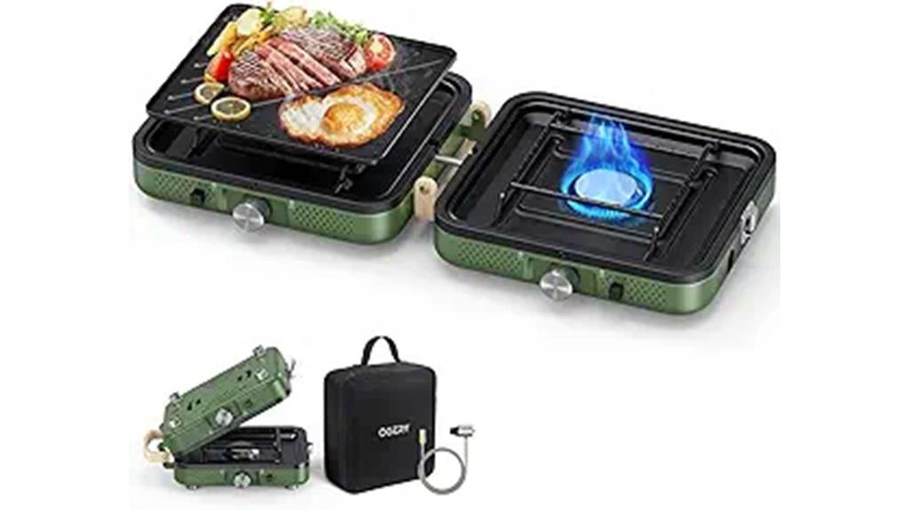 foldable camping stove set
