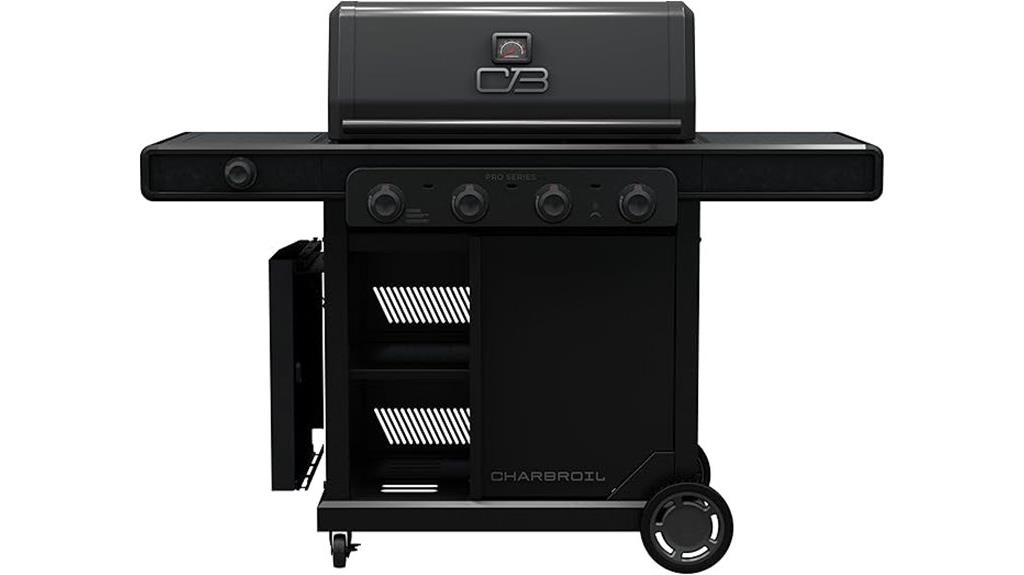 four burner infrared grill