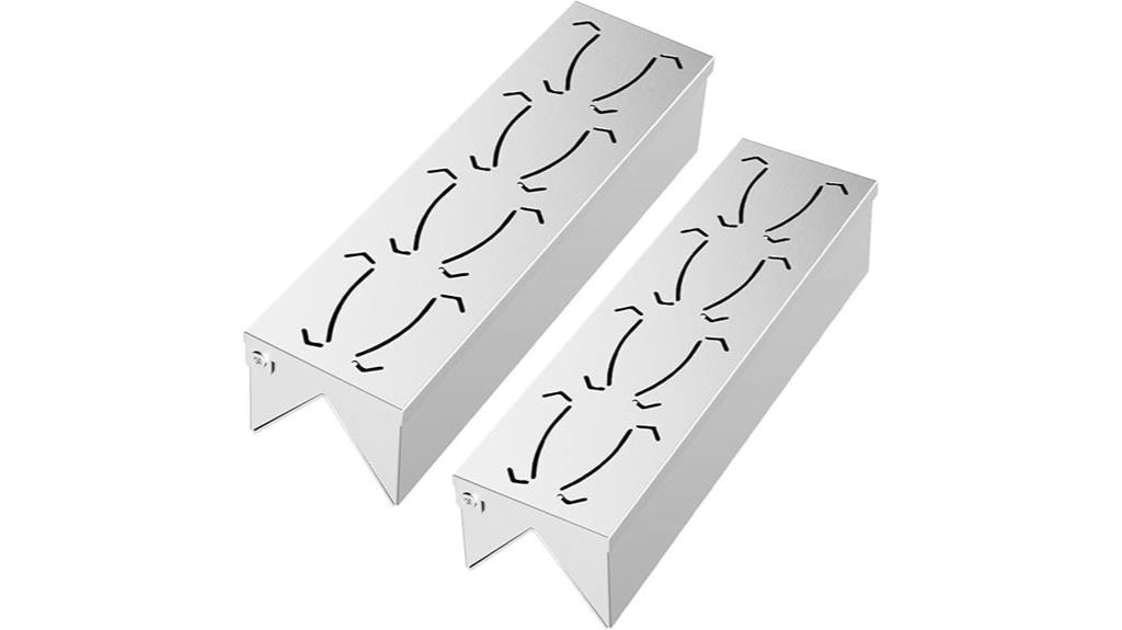 gas grill smoker box set