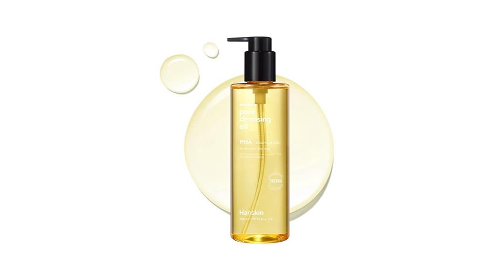gentle facial cleansing oil