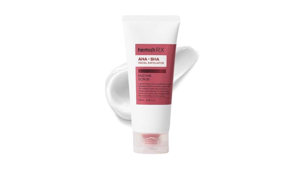 gentle facial enzyme scrub
