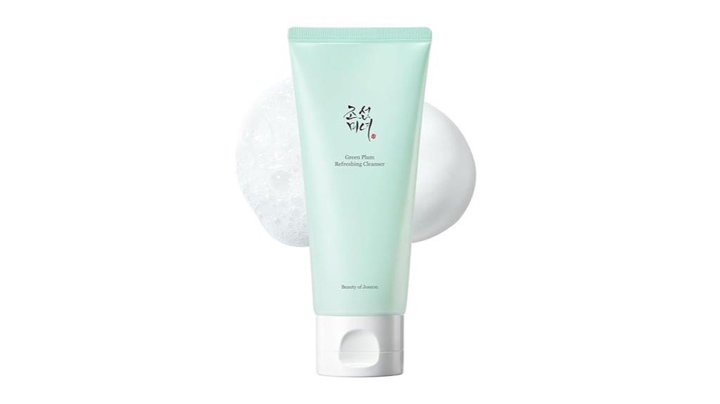 gentle green plum cleanser
