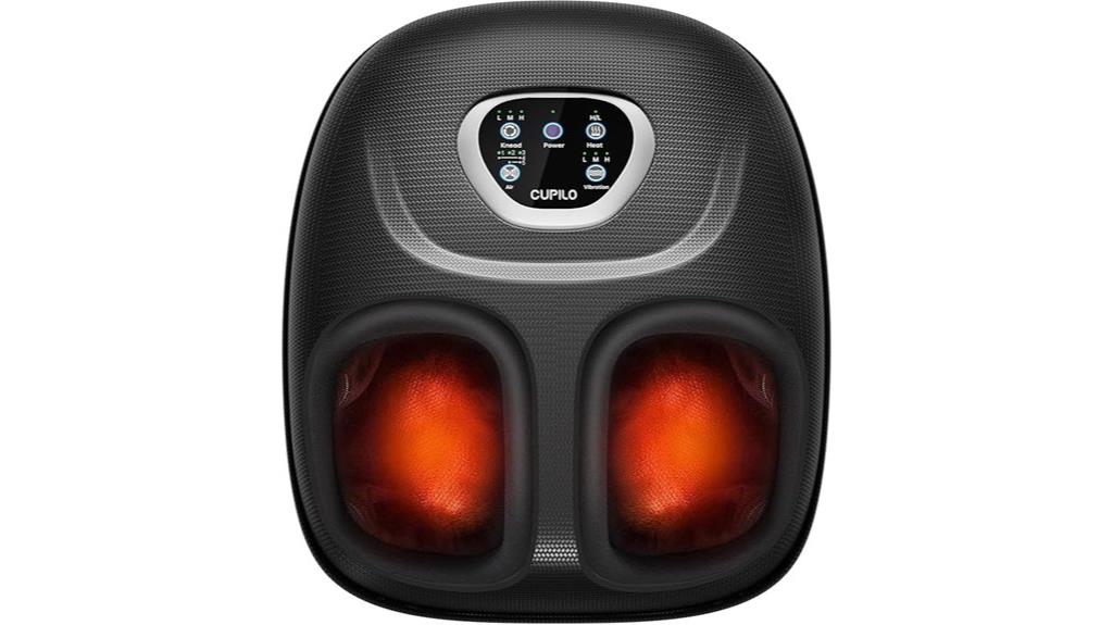 heated compression foot massager