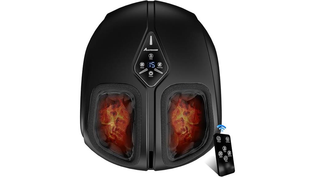 heated shiatsu foot massager