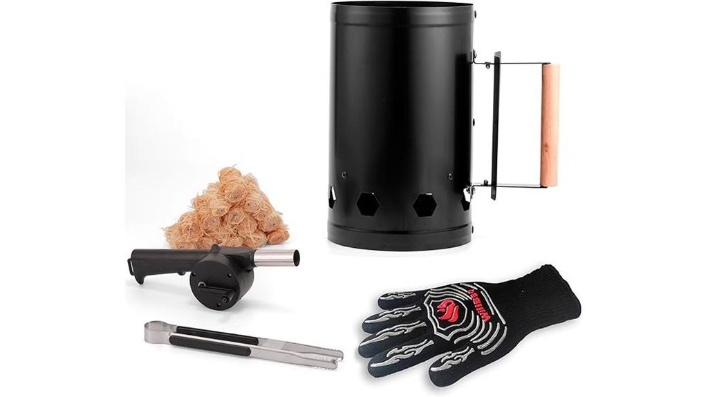 heavy duty charcoal starter