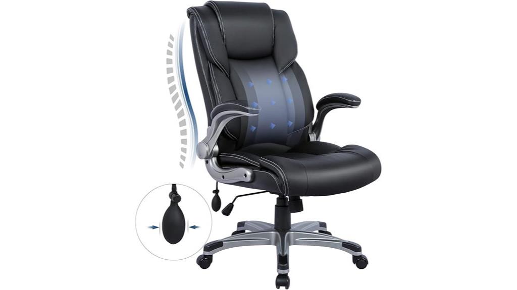 high back executive chair