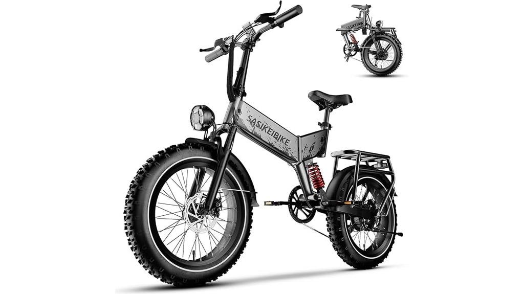 high power folding electric bike