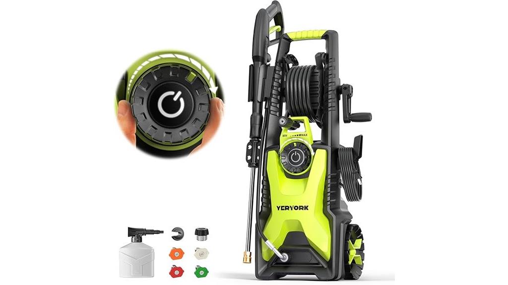 high pressure adjustable washer