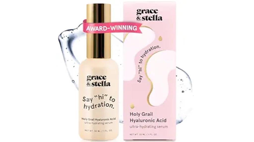 hydrating face serum bottle