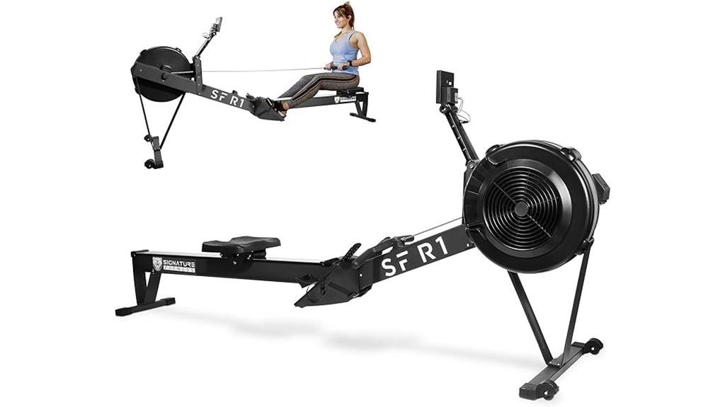 indoor rowing machine lcd