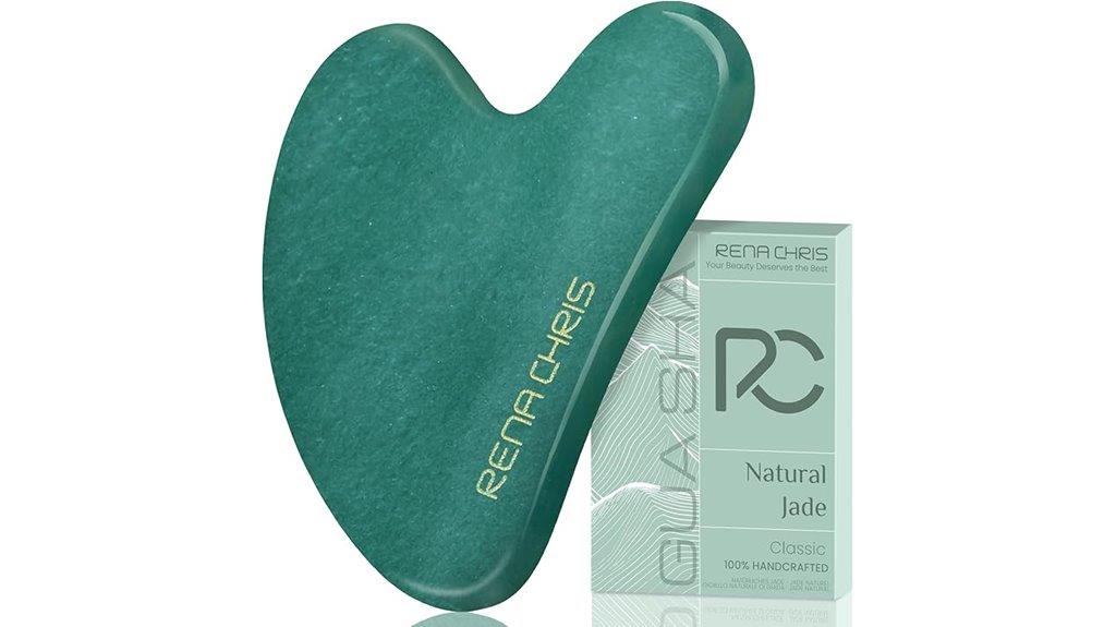 jade facial massager tool