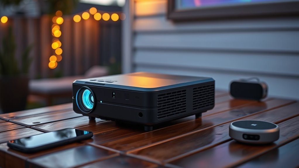key portable projector features