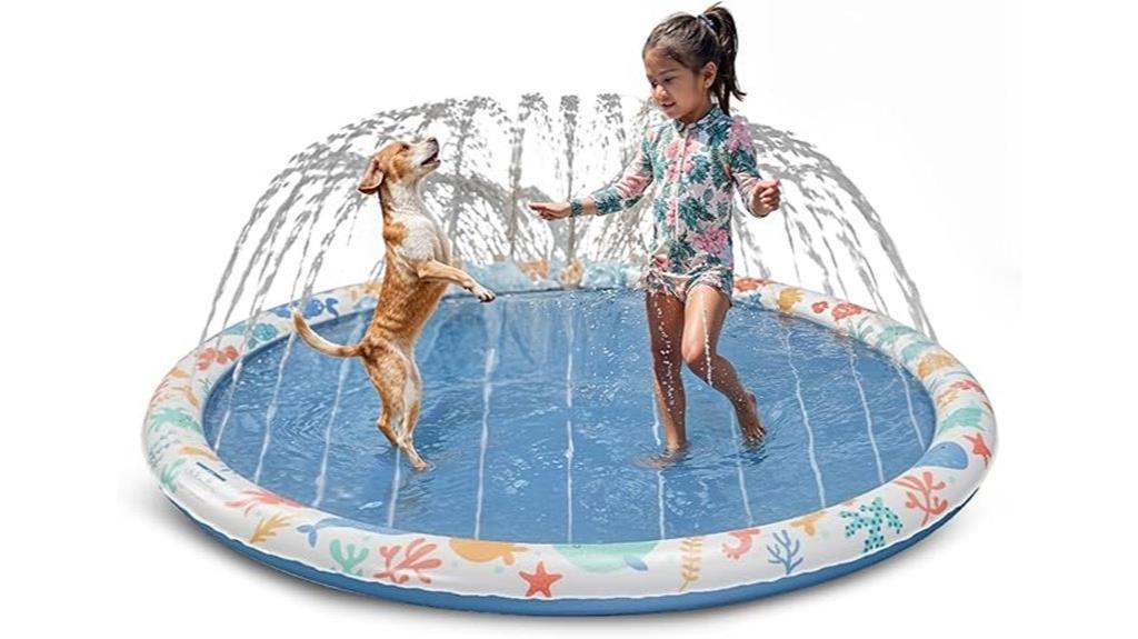 kids water play mat