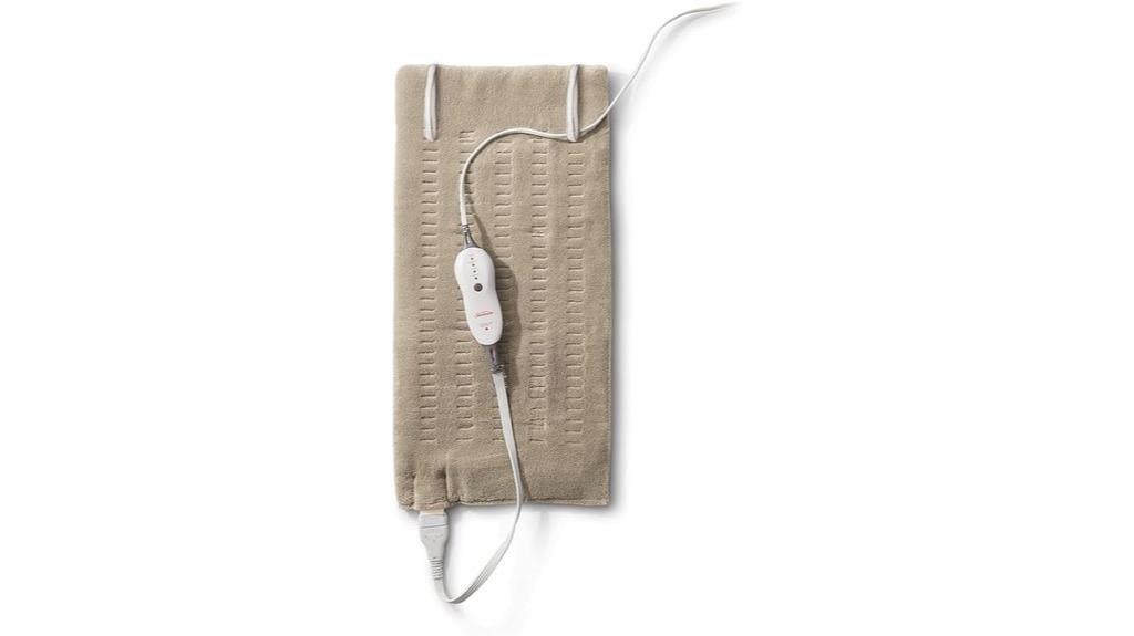 king size beige heating pad