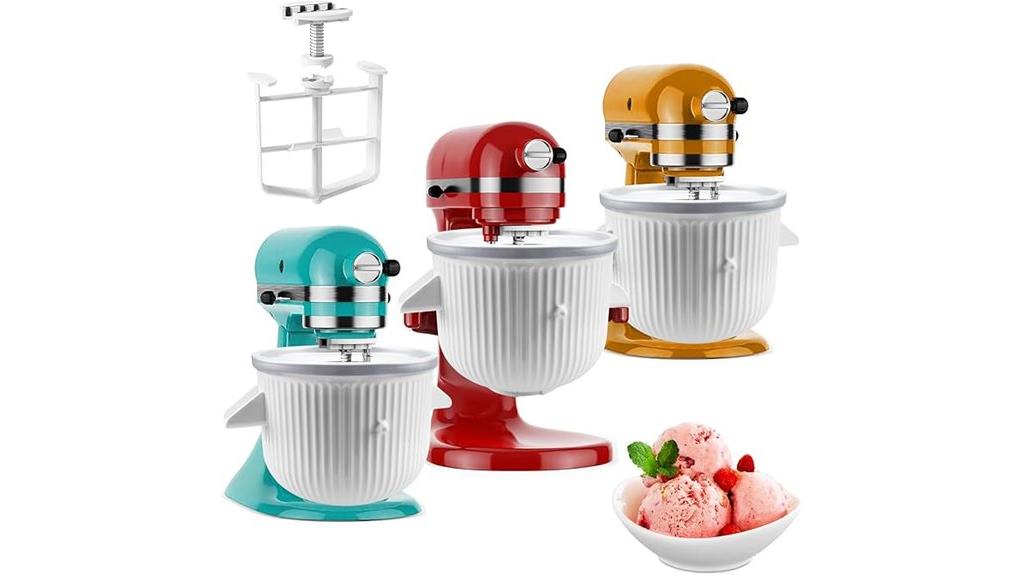 kitchenaid ice cream attachment