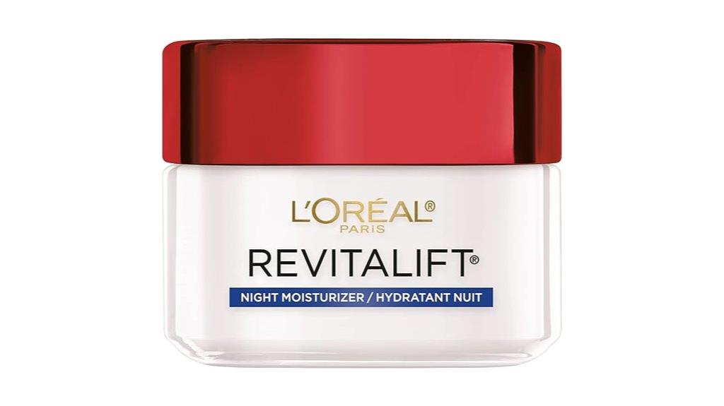 l or al retinol night cream