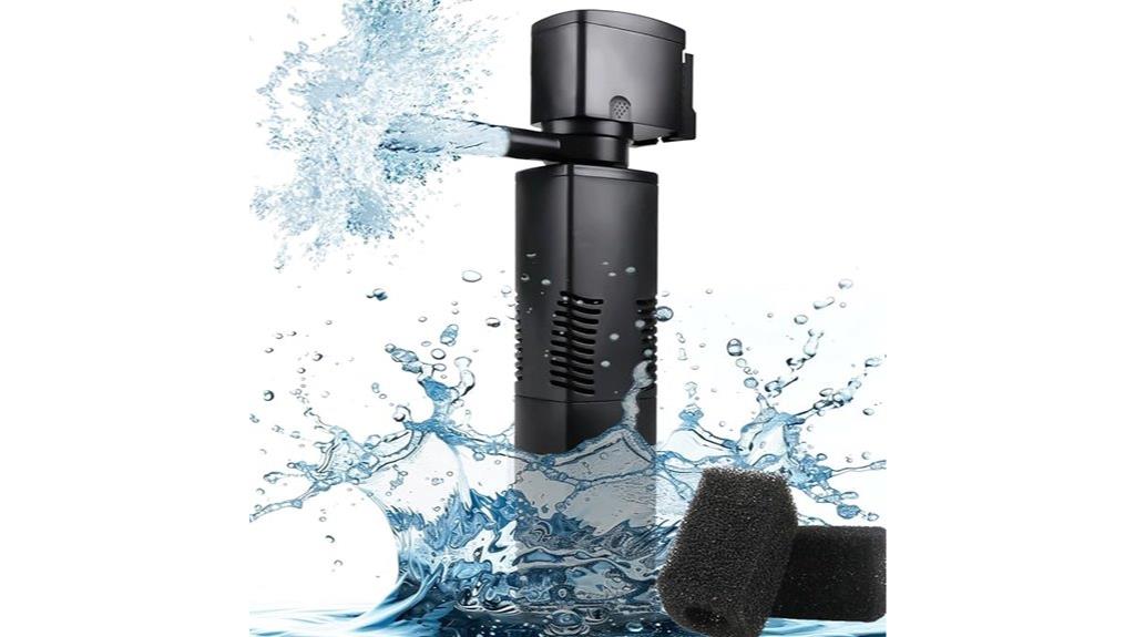 large fish tank filter