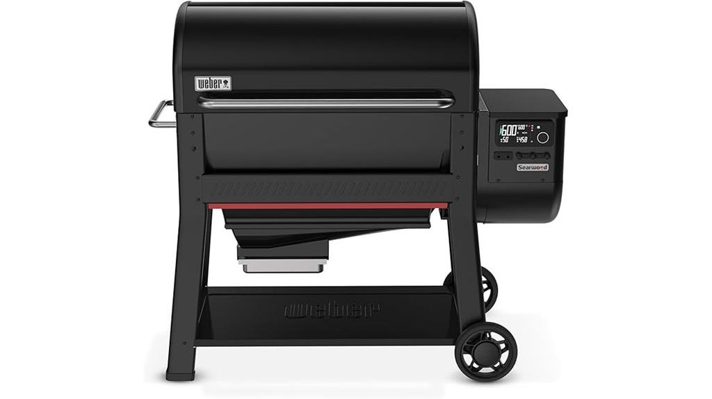 large weber pellet smoker