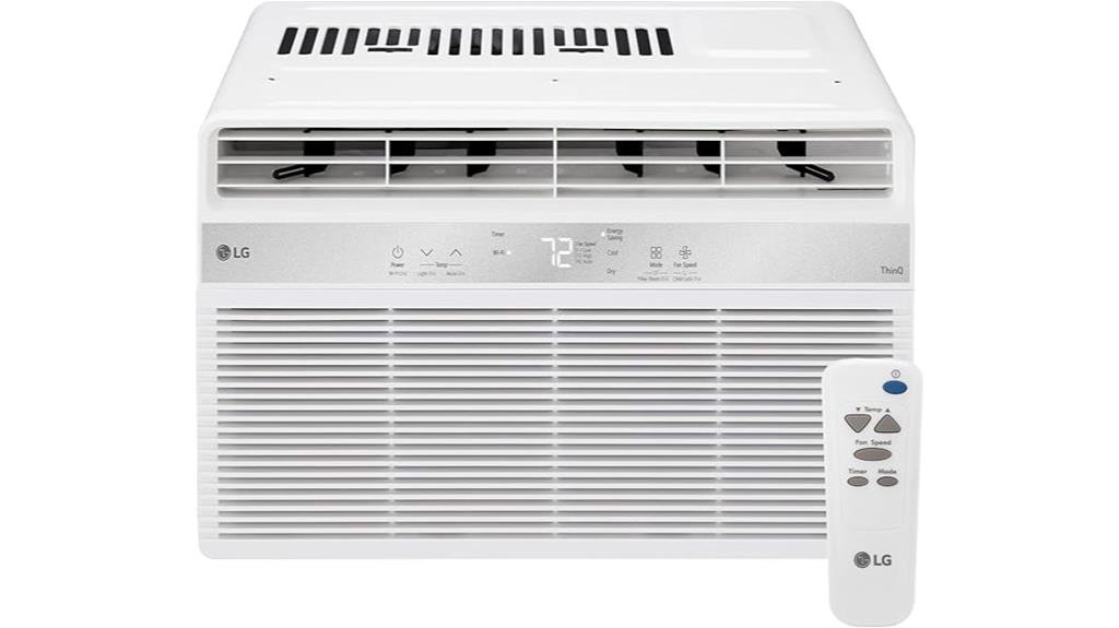 lg 6000 btu wi fi ac