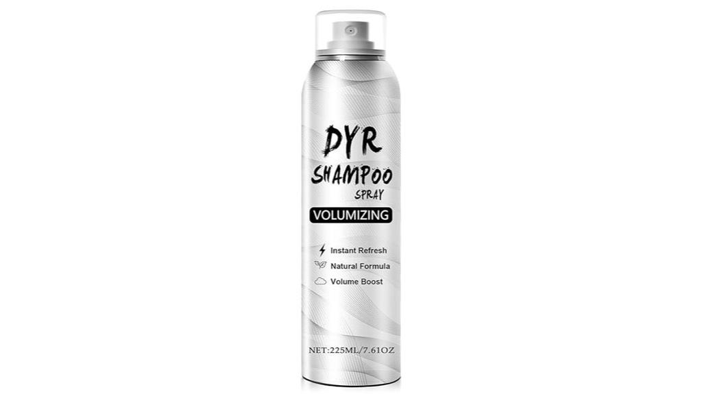 light hair dry shampoo