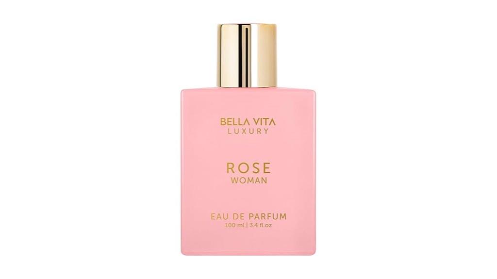 luxurious rose perfume
