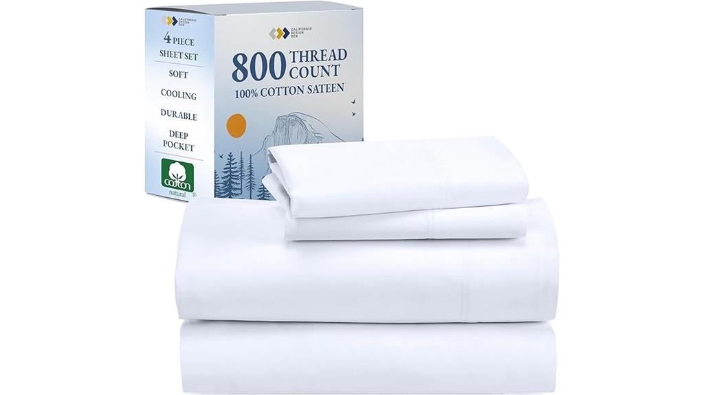 luxury 800 thread sheets
