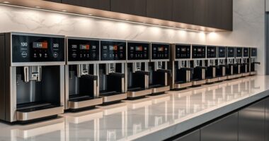 luxury kitchen coffee machines