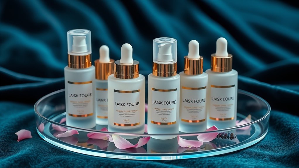 luxury serum ingredient synergy