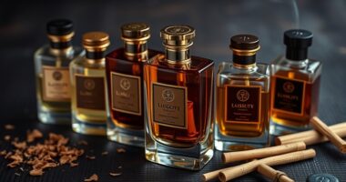 luxury woody cologne selection