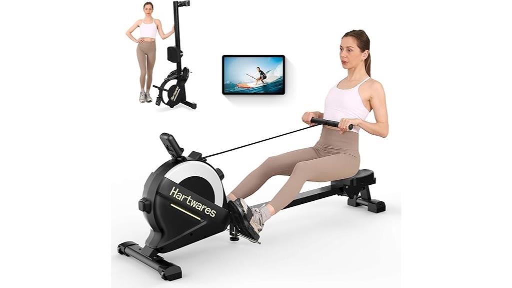 magnetic lcd home rower