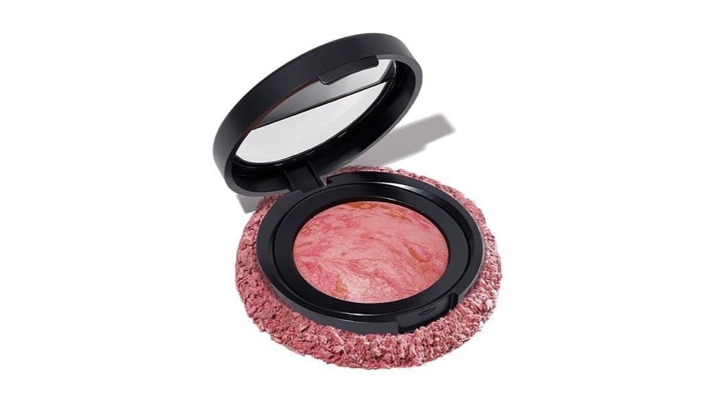marbled blush makeup product