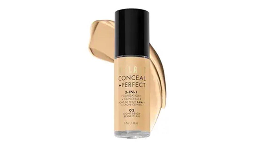 milani concealer foundation shade