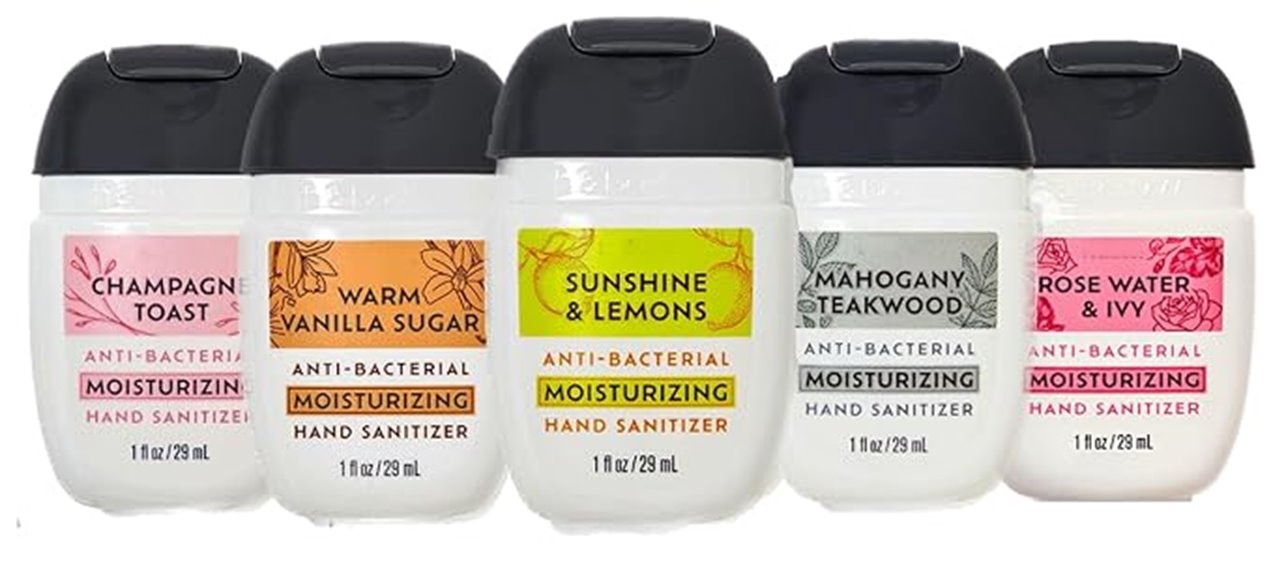 mini travel size sanitizer