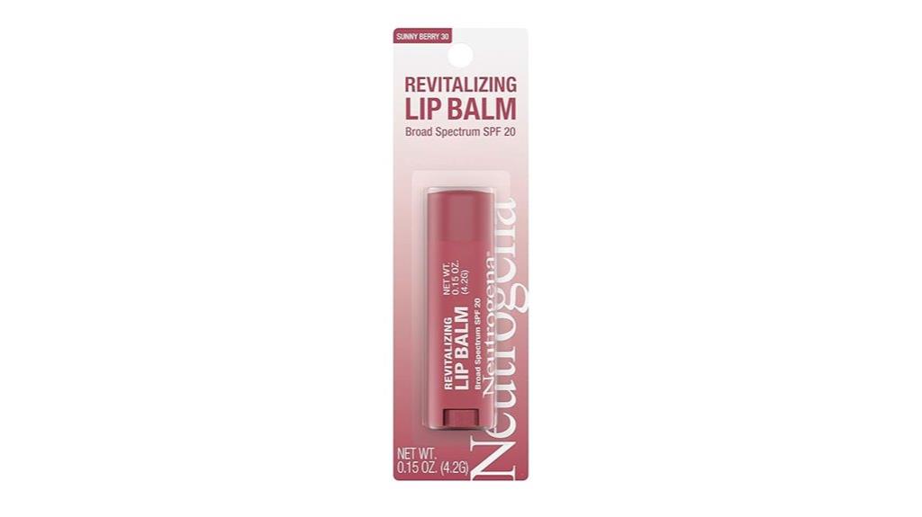moisturizing spf 20 lip balm