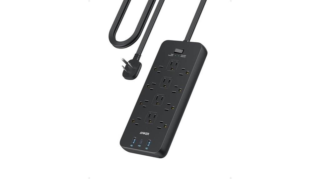 multi outlet usb c power strip