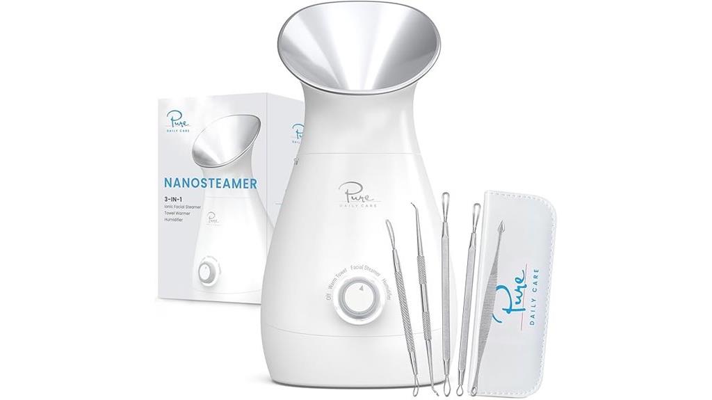nanosteamer facial skin kit