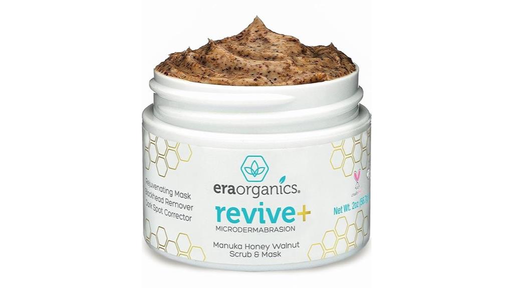 natural exfoliating facial scrub