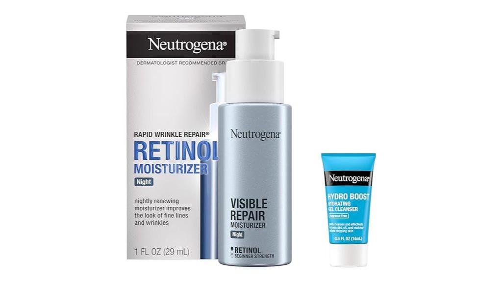 neutrogena moisturizer and cleanser