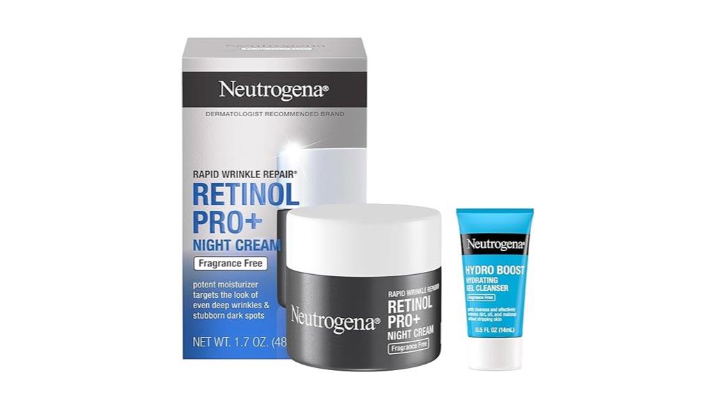 neutrogena skincare night set