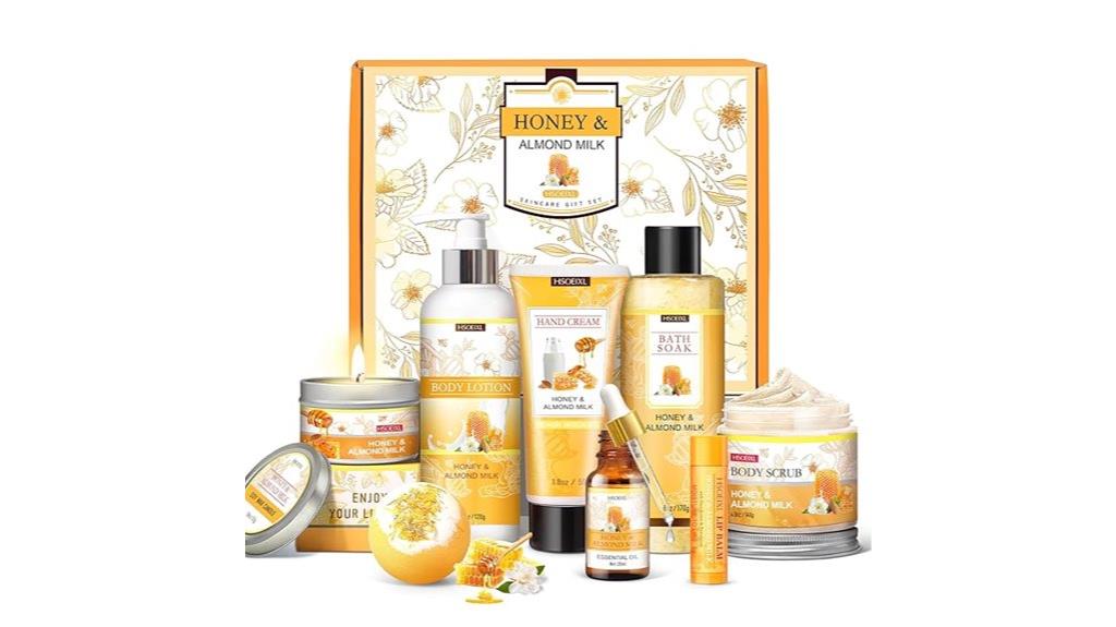 nine piece women s bath set