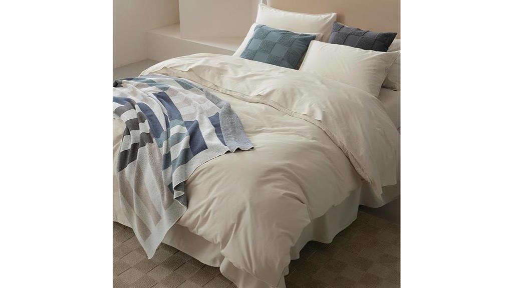 organic cotton queen duvet