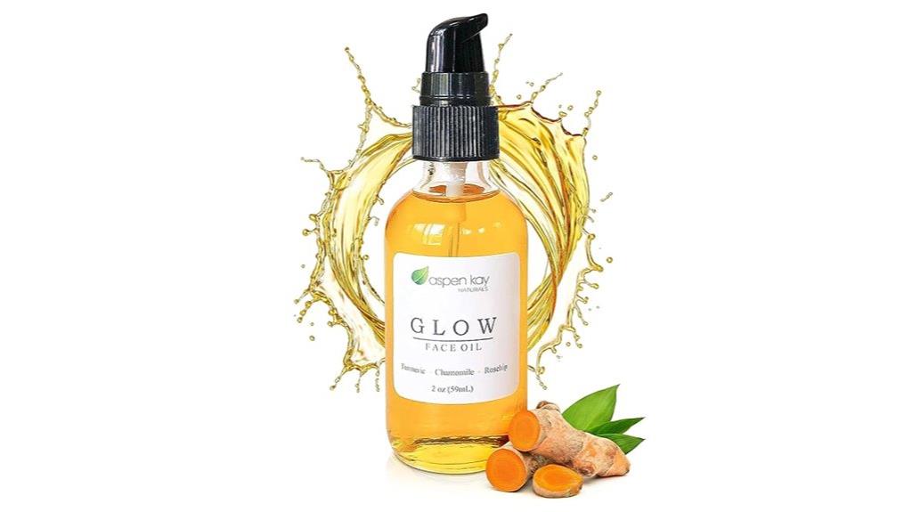 organic turmeric rosehip serum