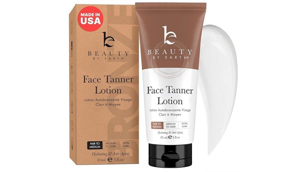 organic usa face tanner