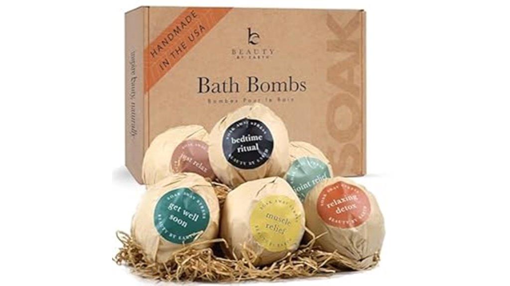 organic usa made bath bombs